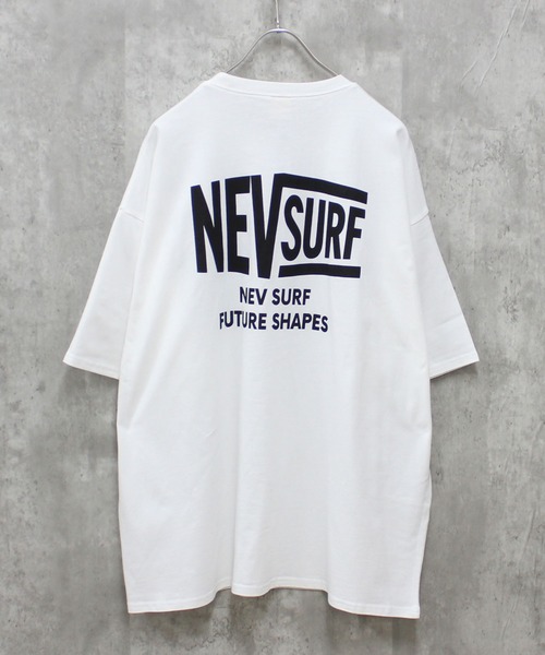 NEV(ネブ)の「NEV ゆるサイズ半袖T(N23-100)(Tシャツ/カットソー・メンズ・ネイビー/グリーン系その他/オフホワイト/ベージュ/ホワイト系その他2/ブラック系その他/オレンジ/ミント/ホワイト系その他7/ホワイト系その他6/グレー系その他/その他/ブラック系その他5/ブラック系その他3/ホワイト系その他4/ベージュ系その他/ホワイト系その他/ブラック系その他4/ホワイト系その他3/ブラック/ブルー系その他/グリーン系その他2/チャコールグレー・M/L/XL)」の2枚目の写真