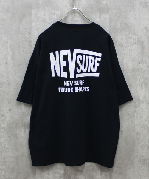 NEV(ネブ)の「NEV ゆるサイズ半袖T(N23-100)(Tシャツ/カットソー・メンズ・ネイビー/グリーン系その他/オフホワイト/ベージュ/ホワイト系その他2/ブラック系その他/オレンジ/ミント/ホワイト系その他7/ホワイト系その他6/グレー系その他/その他/ブラック系その他5/ブラック系その他3/ホワイト系その他4/ベージュ系その他/ホワイト系その他/ブラック系その他4/ホワイト系その他3/ブラック/ブルー系その他/グリーン系その他2/チャコールグレー・M/L/XL)」の9枚目の写真