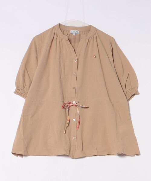 Arnold Palmer（アーノルドパーマー）の「ソフトコットン チュニックブラウス（チュニック・レディース・アイボリー/ベージュ/ネイビー・S/M/L）」の2枚目の写真