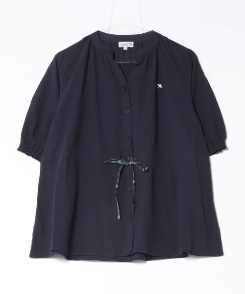 Arnold Palmer（アーノルドパーマー）の「ソフトコットン チュニックブラウス（チュニック・レディース・アイボリー/ベージュ/ネイビー・S/M/L）」の3枚目の写真