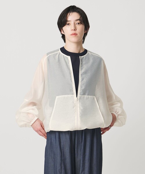 MARW UNITED ARROWS＞シアー ジップ ブルゾン（その他アウター）｜MARW