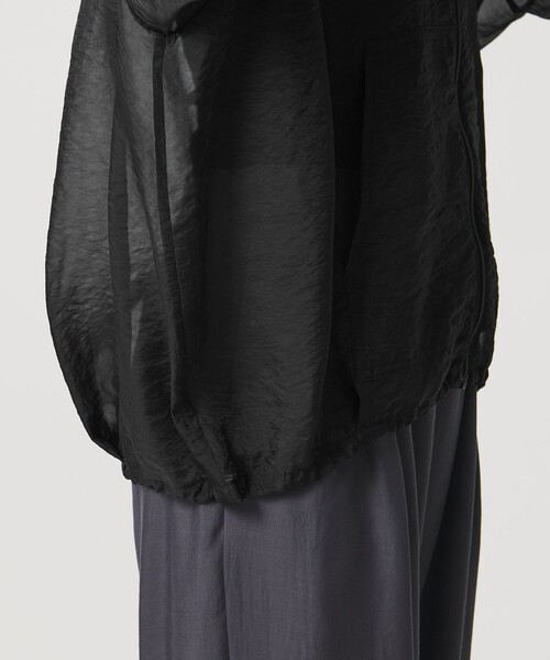 MARW UNITED ARROWS（マルゥ ユナイテッドアローズ）の「＜MARW UNITED ARROWS＞シアー ジップ ブルゾン（その他アウター・レディース・ブラック/ホワイト・FREE）」の20枚目の写真