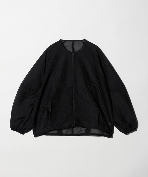 MARW UNITED ARROWS(マルゥ ユナイテッドアローズ)の「<MARW UNITED ARROWS>シアー ジップ ブルゾン(その他アウター・レディース・ブラック/ホワイト・FREE)」の14枚目の写真