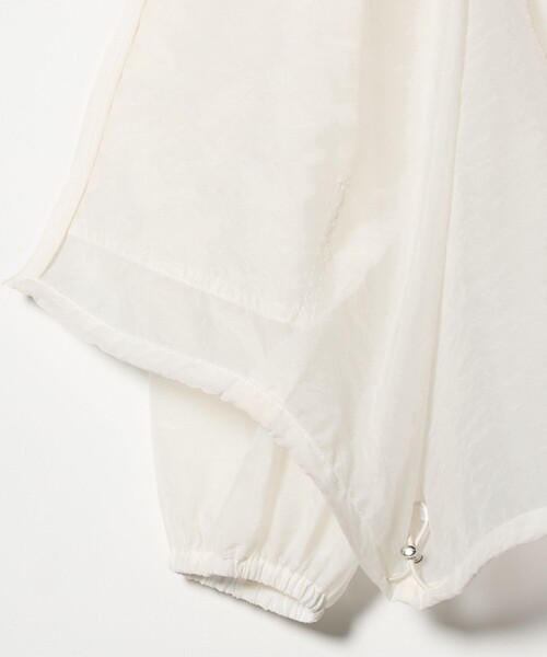 MARW UNITED ARROWS（マルゥ ユナイテッドアローズ）の「＜MARW UNITED ARROWS＞シアー ジップ ブルゾン（その他アウター・レディース・ブラック/ホワイト・FREE）」の7枚目の写真