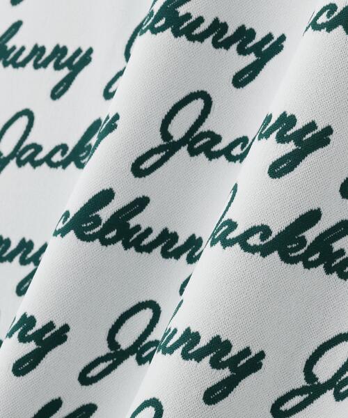 Jack Bunny!!（ジャックバニー）の「Pe/Nyロゴジャガード半袖ポロシャツ（ポロシャツ・メンズ・ネイビー/グリーン・X-LARGE/MEDIUM/LARGE）」の13枚目の写真