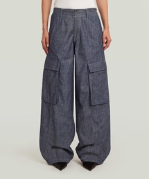G-STAR | Cargo Summer Pants/ライトウェイトデニムサマーカーゴパンツ/L28(デニムパンツ)