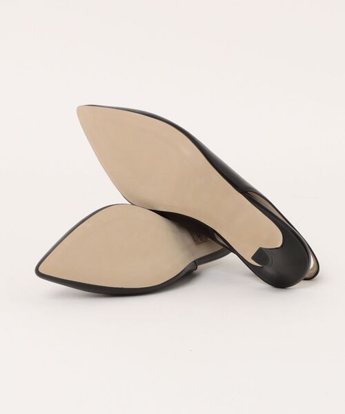 CORSO ROMA，9（コルソローマ）の「CORSO ROMA，9 / slingbacks pumps(コルソ ローマ スリングバックパンプス MILLY979)（パンプス・レディース・ブラック/ホワイト・37/36）」の18枚目の写真