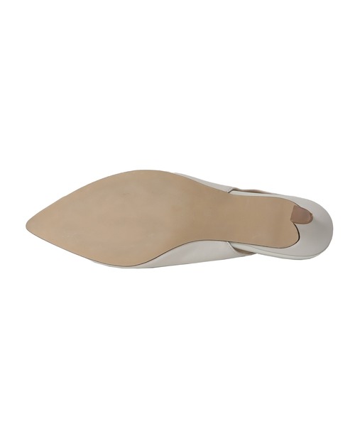 CORSO ROMA，9（コルソローマ）の「CORSO ROMA，9 / slingbacks pumps(コルソ ローマ スリングバックパンプス MILLY979)（パンプス・レディース・ブラック/ホワイト・37/36）」の11枚目の写真