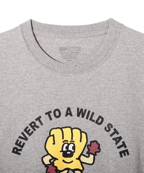 GRIP SWANY(グリップスワニー)の「【GSMCT-118】 SWANY BOY TEE(Tシャツ/カットソー・メンズ・Black/サンドベージュ/White/ヘザーグレー・XL/M/L/XXL)」の6枚目の写真