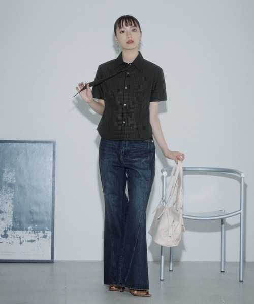 PAGEBOY(ページボーイ)の「アソートネクタイツキシャツ(シャツ/ブラウス・レディース・ブラック系その他/ブルー系その他/ホワイト系その他・FREE)」の16枚目の写真