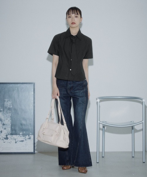 PAGEBOY(ページボーイ)の「アソートネクタイツキシャツ(シャツ/ブラウス・レディース・ブラック系その他/ブルー系その他/ホワイト系その他・FREE)」の17枚目の写真