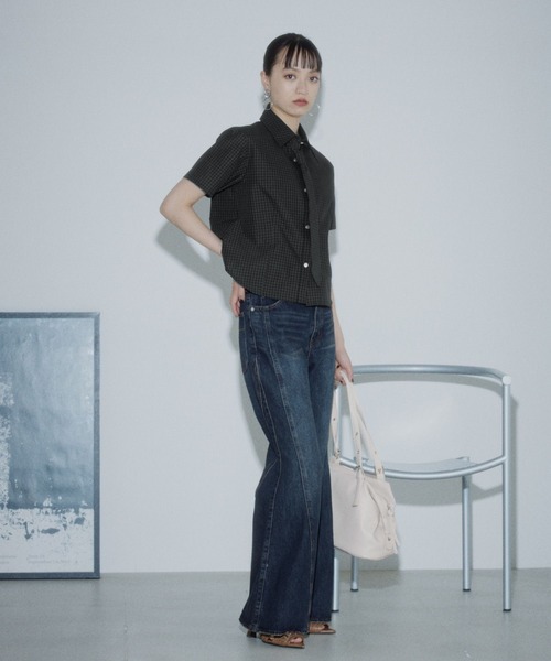 PAGEBOY(ページボーイ)の「アソートネクタイツキシャツ(シャツ/ブラウス・レディース・ブラック系その他/ブルー系その他/ホワイト系その他・FREE)」の18枚目の写真