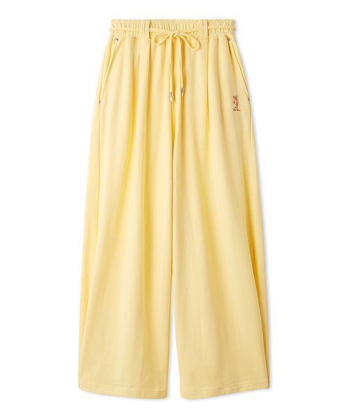 LILY BROWN（リリーブラウン）の「Lily Bearスウェットパンツ（その他パンツ・レディース・イエロー/オフホワイト/グレー・F）」の3枚目の写真