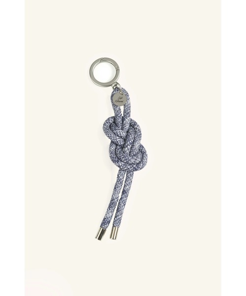 Maison Kitsune（メゾンキツネ）の「LEATHER TRICOLOR FOX KEYRING