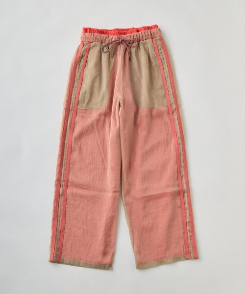 SOUNDSGOOOOD(サウンズグッド)の「【SOUNDS GOOOOD】レイヤードシアーイージーパンツ(その他パンツ・メンズ・ブラック/ベージュ・ONE SIZE)」の10枚目の写真