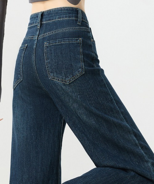 REBALANCE（リバランス）の「フレアデニムパンツ（デニムパンツ・レディース・A/B・SMALL/MEDIUM/LARGE）」の5枚目の写真