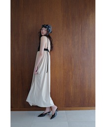 TRUNC（トランクエイティーエイト）の「Open-Back Dot Print Dress/ オープンバックドットプリントドレス（ワンピース）」