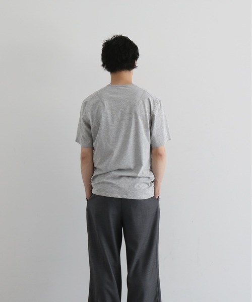 KAIKO(カイコー)の「KAIKO U neck t-shirts(Tシャツ/カットソー・メンズ・トップグレー・3/2/1)」の2枚目の写真