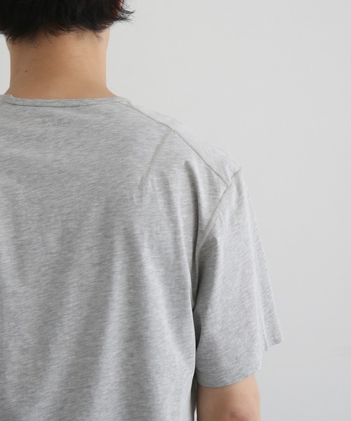 KAIKO(カイコー)の「KAIKO U neck t-shirts(Tシャツ/カットソー・メンズ・トップグレー・3/2/1)」の3枚目の写真