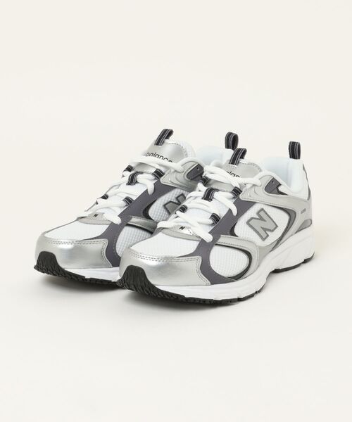 NEW BALANCE(ニューバランス)の「【new balance】U4086LR(スニーカー・メンズ・シルバー・26.5cm/26.0cm/25.5cm/27.5cm/27.0cm/29.0cm/28.0cm)」の1枚目の写真