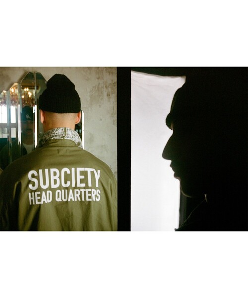 Subciety(サブサエティ)の「Mackinaw jacket(ブルゾン・メンズ・ブラック/オリーブ・LARGE/X-LARGE/SMALL/MEDIUM)」の18枚目の写真