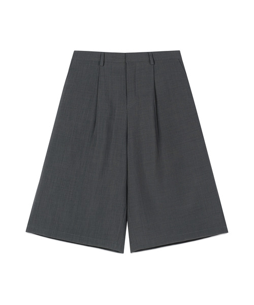PRAIRIE(KR)(プレーリー)の「バミューダハーフスラックス(グレー)(その他パンツ・メンズ・グレー・SMALL/MEDIUM/LARGE)」の1枚目の写真