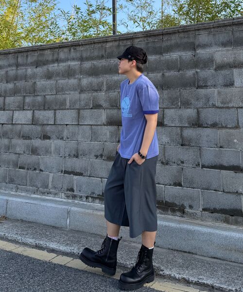 PRAIRIE(KR)(プレーリー)の「バミューダハーフスラックス(グレー)(その他パンツ・メンズ・グレー・SMALL/MEDIUM/LARGE)」の8枚目の写真