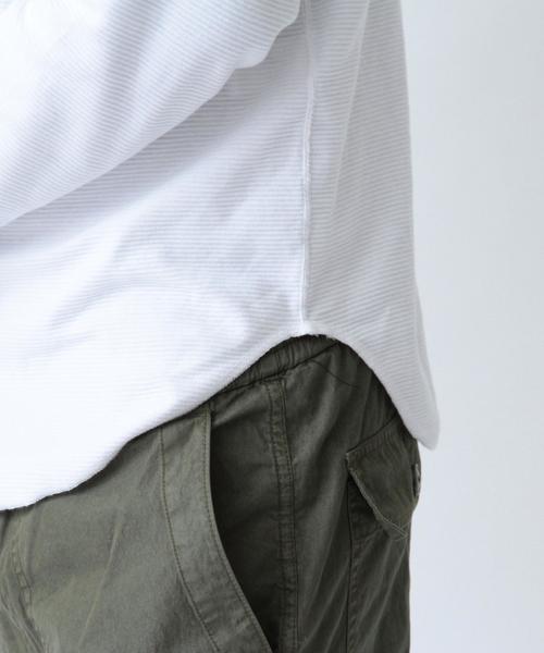 BEAUTY&YOUTH UNITED ARROWS(ビューティーアンドユースユナイテッドアローズ)の「BY ∴ リップルサーマル カットソー◆(Tシャツ/カットソー・メンズ・ホワイト/ブラック/オリーブ・MEDIUM/LARGE/SMALL)」の8枚目の写真