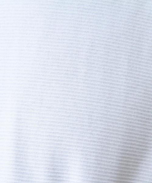 BEAUTY&YOUTH UNITED ARROWS(ビューティーアンドユースユナイテッドアローズ)の「BY ∴ リップルサーマル カットソー◆(Tシャツ/カットソー・メンズ・ホワイト/ブラック/オリーブ・MEDIUM/LARGE/SMALL)」の9枚目の写真