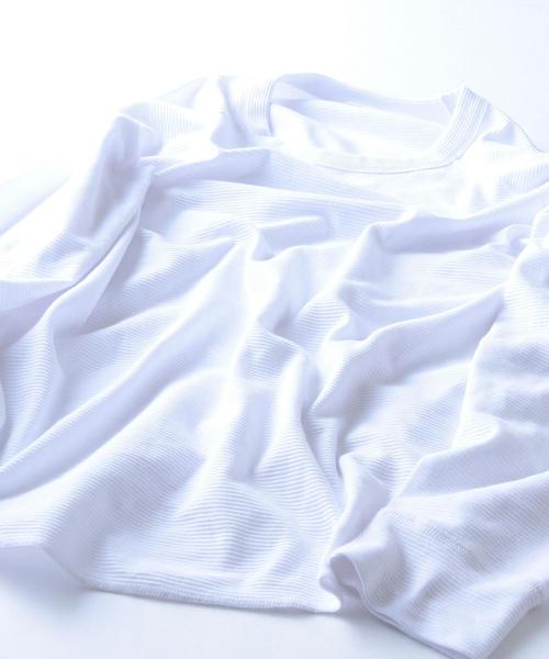 BEAUTY&YOUTH UNITED ARROWS(ビューティーアンドユースユナイテッドアローズ)の「BY ∴ リップルサーマル カットソー◆(Tシャツ/カットソー・メンズ・ホワイト/ブラック/オリーブ・MEDIUM/LARGE/SMALL)」の12枚目の写真