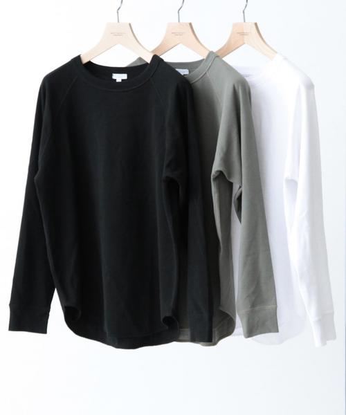 BEAUTY&YOUTH UNITED ARROWS(ビューティーアンドユースユナイテッドアローズ)の「BY ∴ リップルサーマル カットソー◆(Tシャツ/カットソー・メンズ・ホワイト/ブラック/オリーブ・MEDIUM/LARGE/SMALL)」の4枚目の写真