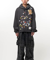 Maison MIHARA YASUHIRO | Price Tag Sticker Printed Hoodie(パーカー)