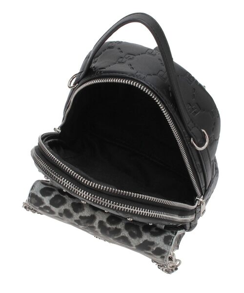 GYDA(ジェイダ)の「GYDA leopard bijou 5WAYミニリュック(バックパック/リュック・レディース・ブラウン/ブラック・FREE)」の10枚目の写真