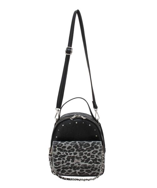 GYDA(ジェイダ)の「GYDA leopard bijou 5WAYミニリュック(バックパック/リュック・レディース・ブラウン/ブラック・FREE)」の13枚目の写真