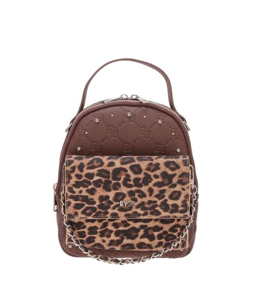 GYDA(ジェイダ)の「GYDA leopard bijou 5WAYミニリュック(バックパック/リュック・レディース・ブラウン/ブラック・FREE)」の17枚目の写真