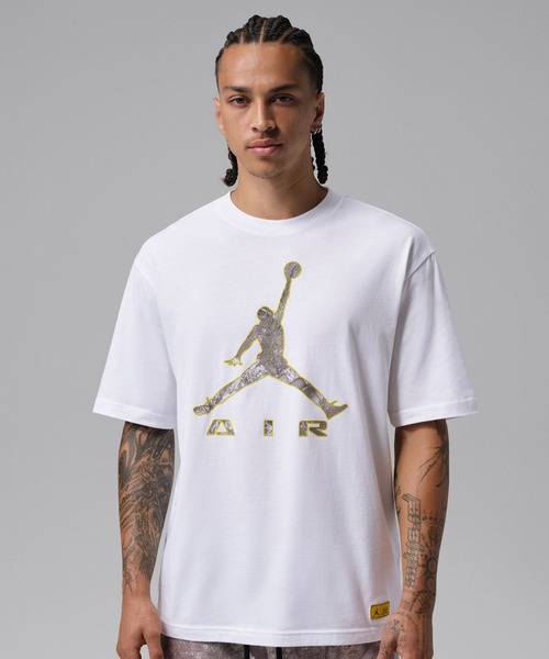 JORDAN BRAND(ジョーダンブランド)の「JORDAN BRAND M J BRK RLT SS CREW / ジョーダン ブランド BRK RLT S/S クルー/NIKE【SP】(Tシャツ/カットソー・メンズ・ブラック/ホワイト・XL/L/M/S/XXL)」の2枚目の写真