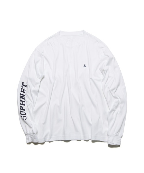 SOPHNET.(ソフネット)の「SCORPION L/S WIDE TEE(Tシャツ/カットソー・メンズ・ブラック/ホワイト/グレー/ブルー・4/3/2/1/5)」の1枚目の写真