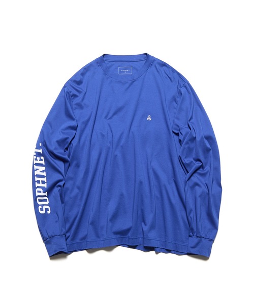 SOPHNET.(ソフネット)の「SCORPION L/S WIDE TEE(Tシャツ/カットソー・メンズ・ブラック/ホワイト/グレー/ブルー・4/3/2/1/5)」の4枚目の写真