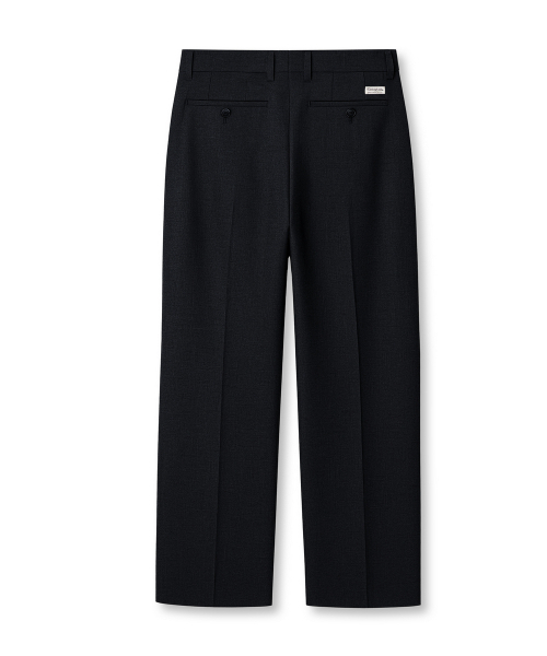 EDINBURGH CLUB(エディンバラクラブ)の「3 BUTTON SPORTS SET-UP PANTS (NAVY)(スラックス・メンズ・ネイビー・SMALL/MEDIUM/LARGE/X-LARGE)」の2枚目の写真
