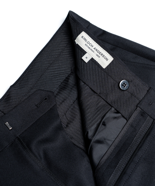 EDINBURGH CLUB(エディンバラクラブ)の「3 BUTTON SPORTS SET-UP PANTS (NAVY)(スラックス・メンズ・ネイビー・SMALL/MEDIUM/LARGE/X-LARGE)」の4枚目の写真