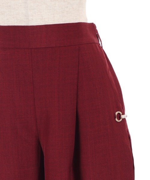 axes femme(アクシーズファム)の「接触冷感レース切替ワイドパンツ(その他パンツ・レディース・グレー/ブラック/レッド・FREE)」の16枚目の写真