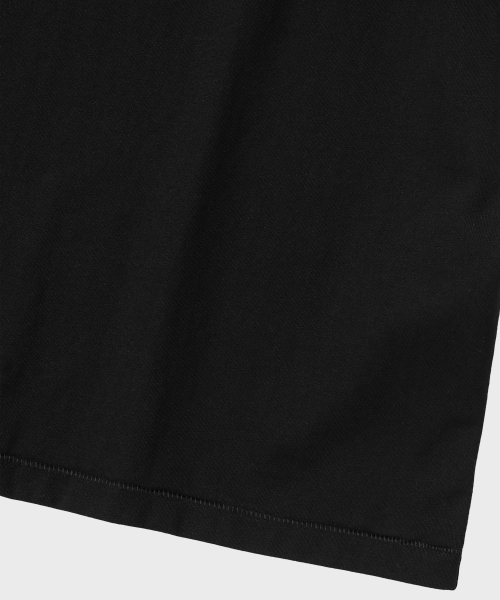 NONBLANK(ノンブランク)の「クロップHS Tシャツ_BLACK(Tシャツ/カットソー・メンズ・ブラック・MEDIUM/LARGE/X-LARGE)」の6枚目の写真