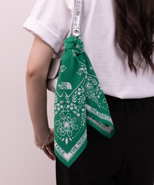 THE NORTH FACE(ザノースフェイス)の「THE NORTH FACE(ザ・ノースフェイス)/BANDANA_PAISLEY_80'S/PINE CONE(バンダナ/スカーフ・レディース・ネイビー/ライトブルー/ライトグリーン/カーキ/グリーン/ピンク/ダークブラウン・FREE)」の8枚目の写真