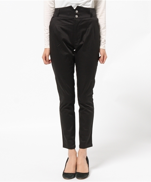 Discoat Parisien（ディスコートパリシアン）の「ハイウエストカラースキニー（その他パンツ・レディース・ホワイト/カーキ/ブラック・X-SMALL/MEDIUM/SMALL/LARGE）」の4枚目の写真