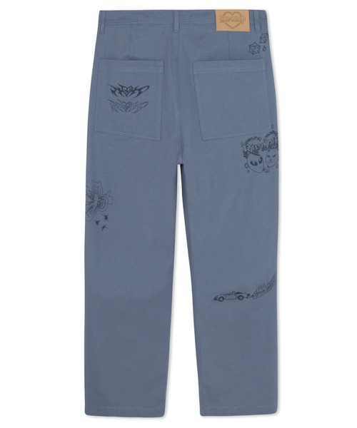RIPNDIP(リップンディップ)の「WESTSIDE WIDE FIT PANTS(チノパンツ・メンズ・ブルー系その他・X-SMALL/SMALL/LARGE/X-LARGE)」の3枚目の写真