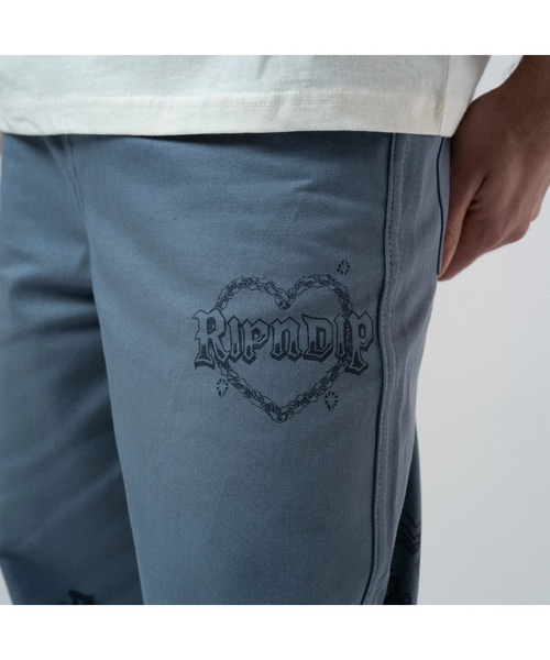 RIPNDIP(リップンディップ)の「WESTSIDE WIDE FIT PANTS(チノパンツ・メンズ・ブルー系その他・X-SMALL/SMALL/LARGE/X-LARGE)」の4枚目の写真
