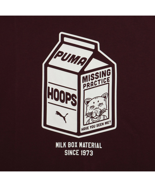PUMA(プーマ)の「PUMA プーマ メンズ バスケットボール ジュニア ヴァーシティ 半袖 Tシャツ(Tシャツ/カットソー・メンズ・バーガンディー/ブラック・X-LARGE/SMALL/MEDIUM/LARGE/X-SMALL)」の12枚目の写真