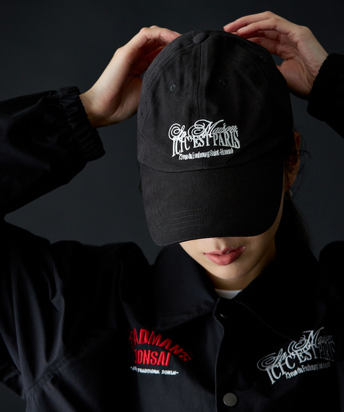 PARIS SAINT-GERMAIN（パリサンジェルマン）の「TRADMAN'S BONSAI x PSG LOGO CAP（キャップ・メンズ・ブラック・FREE）」の5枚目の写真