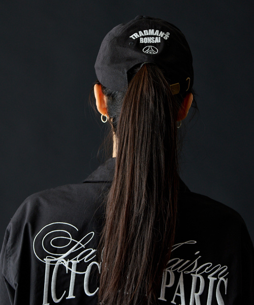 PARIS SAINT-GERMAIN（パリサンジェルマン）の「TRADMAN'S BONSAI x PSG LOGO CAP（キャップ・メンズ・ブラック・FREE）」の6枚目の写真