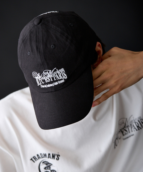PARIS SAINT-GERMAIN（パリサンジェルマン）の「TRADMAN'S BONSAI x PSG LOGO CAP（キャップ・メンズ・ブラック・FREE）」の9枚目の写真